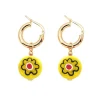Amourrina Schiona Earrings Medium - Yellow