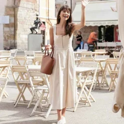 Atelier Bomba Cream Cn Dress - Made To Order
