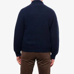 Battistoni Cashmere Zipped Cardigan - Made To Order