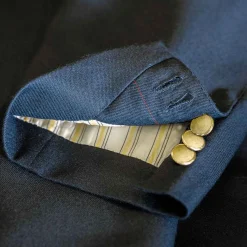 Battistoni Navy Blue Blazer Max - Made To Order
