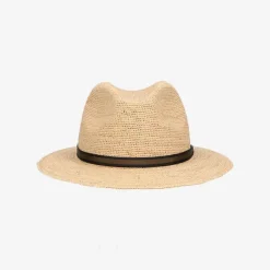 Borsalino Country Rafia Crochet Medium Brim