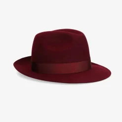 Borsalino Wine Red Marengo Hat