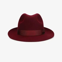 Borsalino Wine Red Marengo Hat
