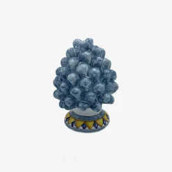 Ceramiche Mennella Artisanal Light Blue Pinecone - Made To Order