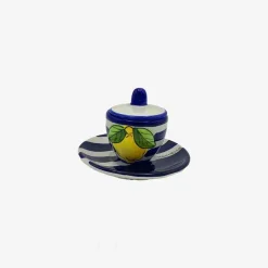 Ceramiche Mennella Artisan Espresso Cup And Saucer - Made To Order