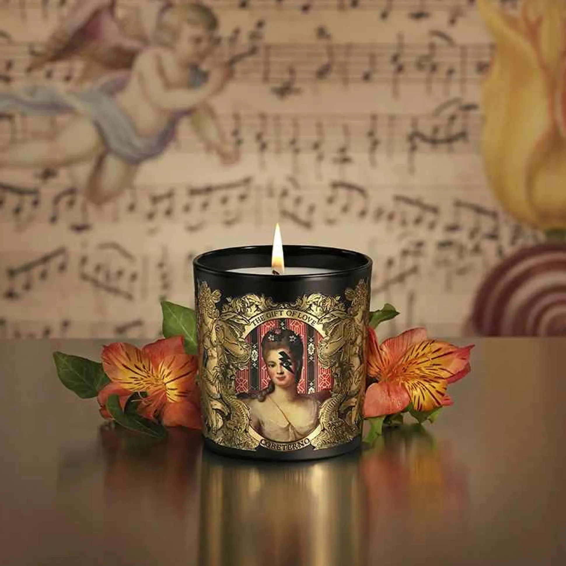 Coreterno The Gift Of Love - Scented Candle 240Gr Gold Label