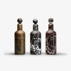 Editions Milano Cooler F Marble Container Red Levanto, Pietro Russo Design - Made To Order