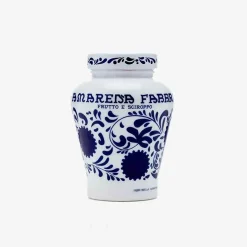 Fabbri 1905 Couvette Amarena 600G With Two Decorated Ceramic Cups