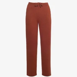 Issimo Cashmere Lounge Sweatpants - Titian Red
