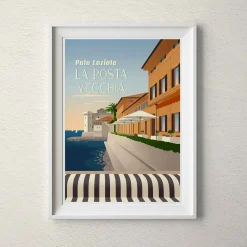 Issimo La Posta Vecchia Poster
