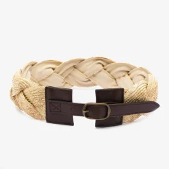 Issimo Straw Braided Belt