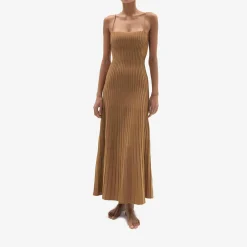 Issimo X Casasola Carlotta Midi Dress Copper