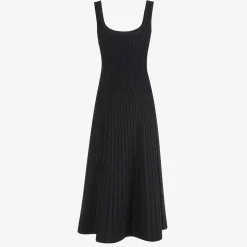 Issimo X Casasola Fede Midi Black Dress