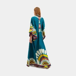 Issimo X La Doublej Magnifico Dress - Blue Solar Placee