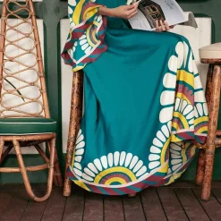 Issimo X La Doublej Magnifico Dress - Blue Solar Placee
