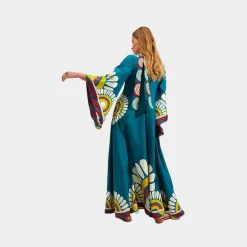 Issimo X La Doublej Magnifico Dress - Blue Solar Placee