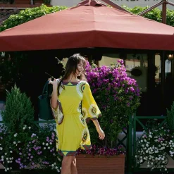 Issimo X La Doublej Sorellina Dress - Yellow Solar Placee
