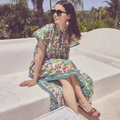Issimo X Loretta Caponi Anouk Kaftan