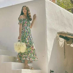 Issimo X Loretta Caponi Delfina Dress