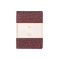 Issimo X Pineider Burgundy Notebook