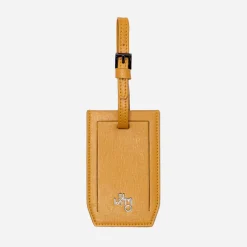Issimo X Pineider Mustard Logo Luggage Tag