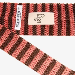 Issimo X Schostal Bicolour Striped Knitted Silk Tie