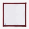 Issimo X Schostal Handkerchief With Ferro Di Cavallo Embroidery
