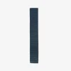 Issimo X Schostal Polka Dot Knitted Silk Tie - Navy