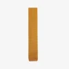 Issimo X Schostal Polka Dot Knitted Silk Tie - Mustard