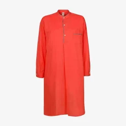 Issimo X Schostal Unisex Nightshirt - Orange & Turquoise