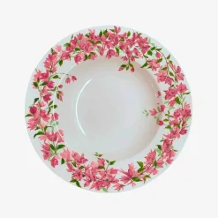 Issimo X Villeroy & Boch Bougainvillea Deep Plate, Set Of 6