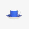 Issimo X Villeroy & Boch Giotto Espresso Cup And Saucer, Set Of 2