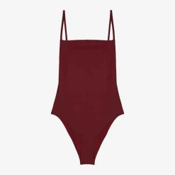 Lido Tre One Piece Swimsuit - Pomegranate