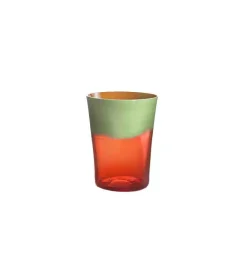 Nasonmoretti Dandy Water Glass Pea Orange - Made To Order