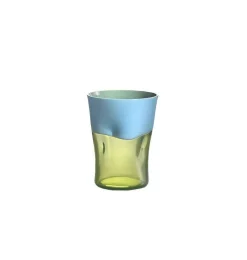 Nasonmoretti Dandy Water Glass Sky Blue Acid Green - Made To Order