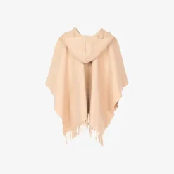 Officina Del Poggio - Fringed Poncho Beige