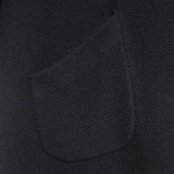 Officina Del Poggio - Long Fringed Cape Dark Blue
