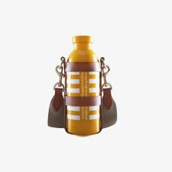 Officina Del Poggio Bottle Bag With Bottle Tan