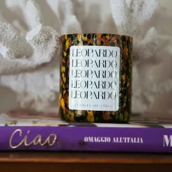 Stories Of Italy Leopardo Candle