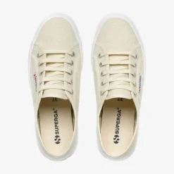 Superga 2750 Organic Canvas Beige Gesso Unisex