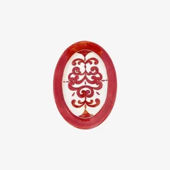 Vio'S Rouge Oval Serving Plate - Made To Order